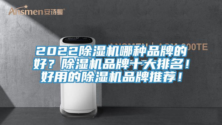 2022除濕機哪種品牌的好？除濕機品牌十大排名！好用的除濕機品牌推薦！