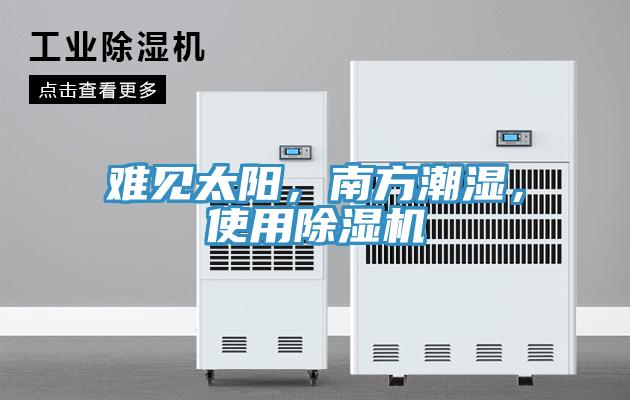 難見(jiàn)太陽(yáng)，南方潮濕，使用除濕機