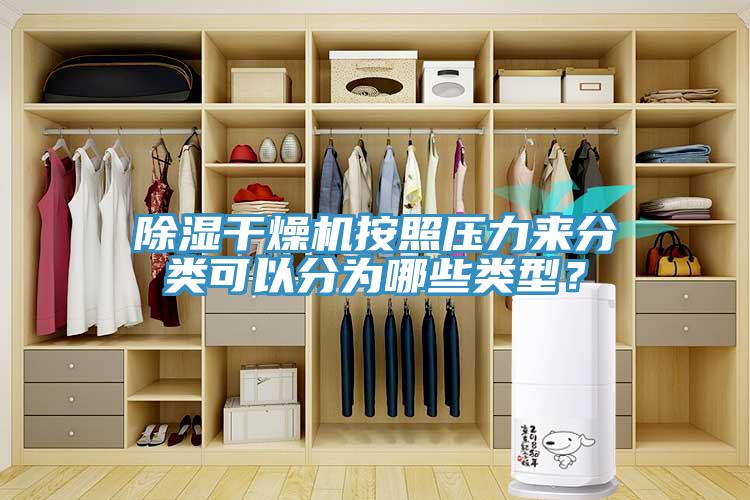 除濕干燥機按照壓力來(lái)分類(lèi)可以分為哪些類(lèi)型？
