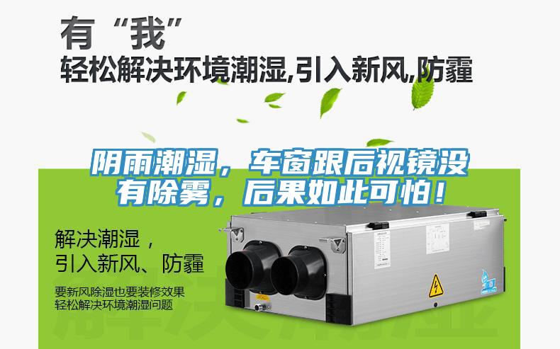 陰雨潮濕，車(chē)窗跟后視鏡沒(méi)有除霧，后果如此可怕！