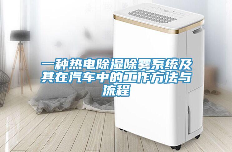 一種熱電除濕除霧系統及其在汽車(chē)中的工作方法與流程