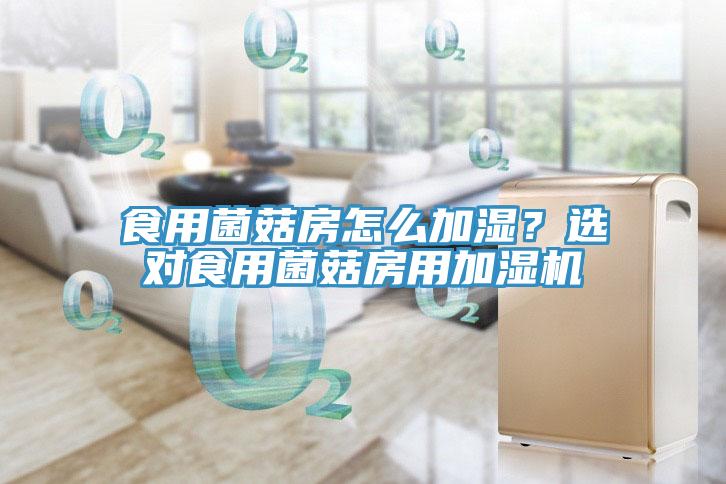 食用菌菇房怎么加濕？選對食用菌菇房用加濕機
