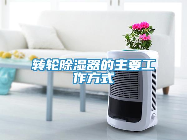 轉輪除濕器的主要工作方式