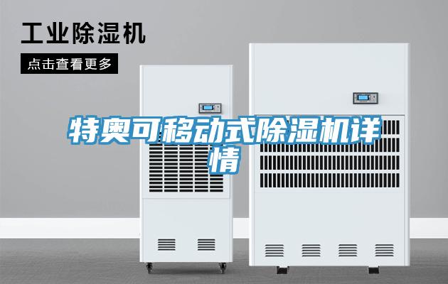 特奧可移動(dòng)式除濕機詳情