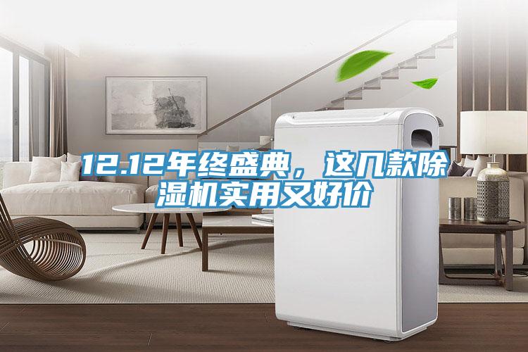 12.12年終盛典，這幾款除濕機實(shí)用又好價(jià)