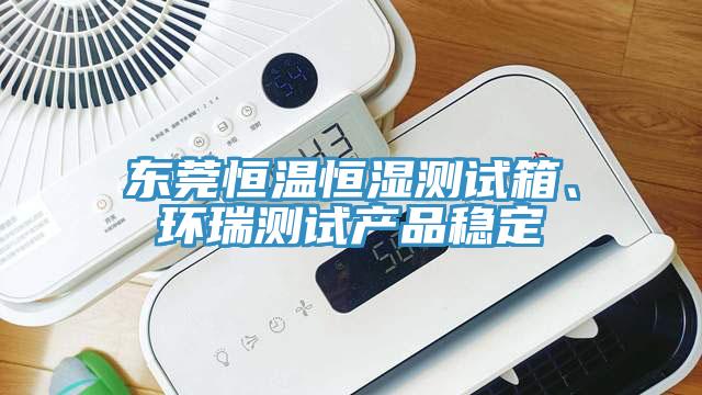 東莞恒溫恒濕測試箱、環(huán)瑞測試產(chǎn)品穩定