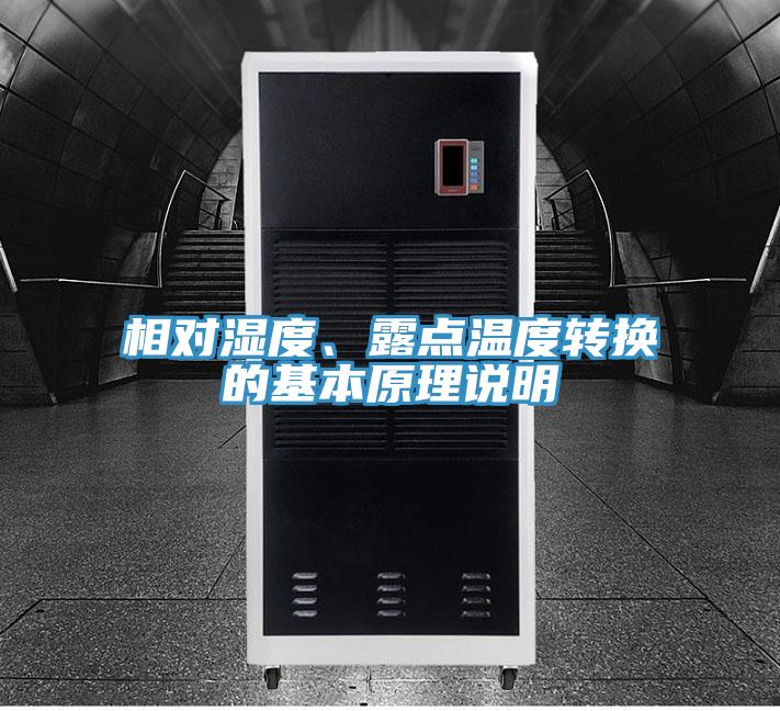 相對濕度、露點(diǎn)溫度轉換的基本原理說(shuō)明