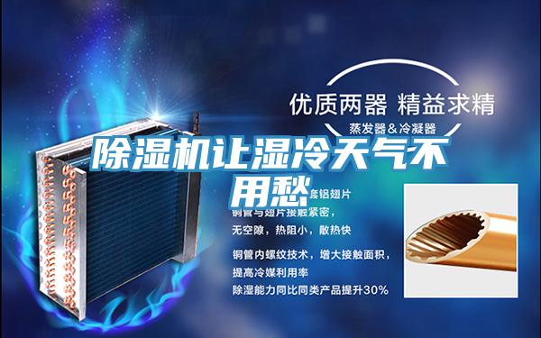 除濕機讓濕冷天氣不用愁