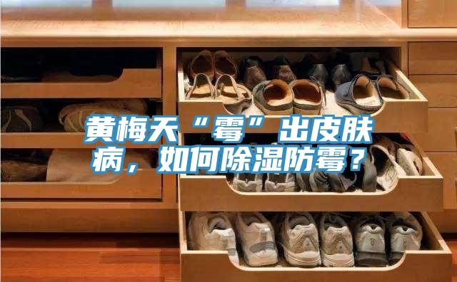 黃梅天“霉”出皮膚病，如何除濕防霉？