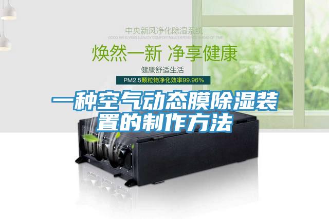 一種空氣動(dòng)態(tài)膜除濕裝置的制作方法