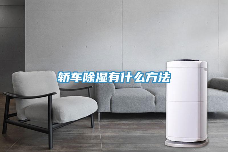 轎車(chē)除濕有什么方法