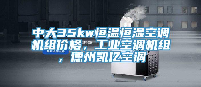 中大35kw恒溫恒濕空調機組價(jià)格，工業(yè)空調機組，德州凱億空調