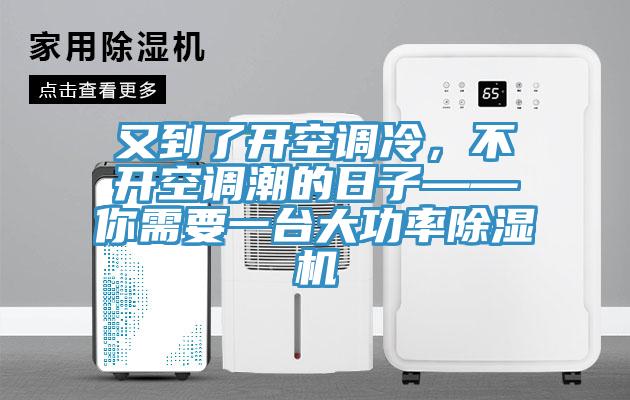 又到了開(kāi)空調冷，不開(kāi)空調潮的日子——你需要一臺大功率除濕機