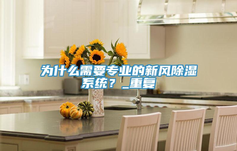 為什么需要專(zhuān)業(yè)的新風(fēng)除濕系統？_重復