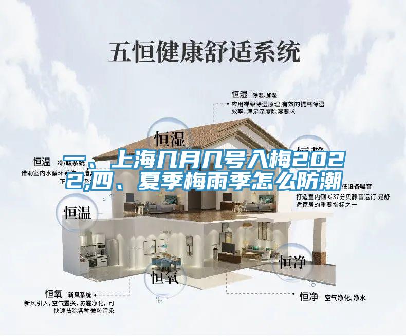 一、上海幾月幾號入梅2022,四、夏季梅雨季怎么防潮