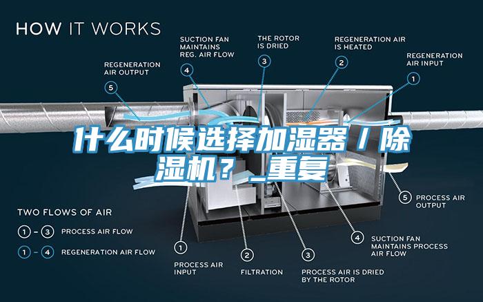 什么時(shí)候選擇加濕器／除濕機？_重復