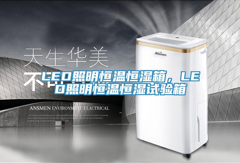 LED照明恒溫恒濕箱，LED照明恒溫恒濕試驗箱