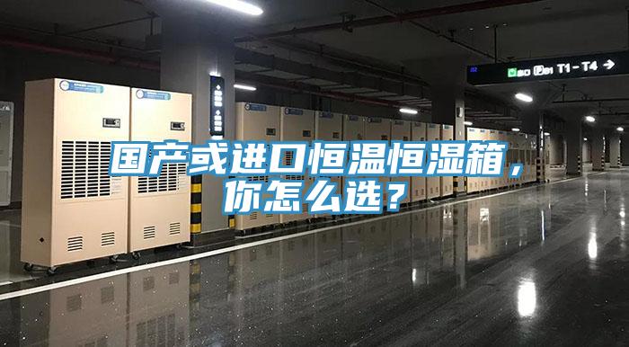 國產(chǎn)或進(jìn)口恒溫恒濕箱，你怎么選？