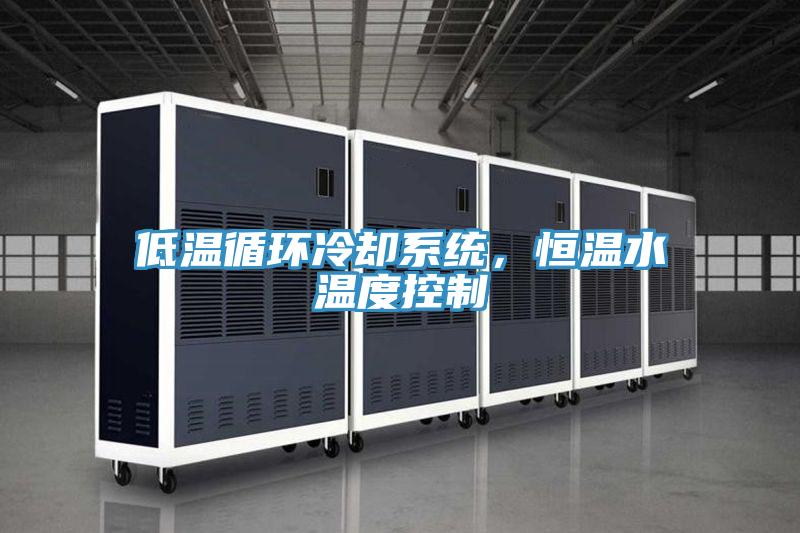 低溫循環(huán)冷卻系統，恒溫水溫度控制