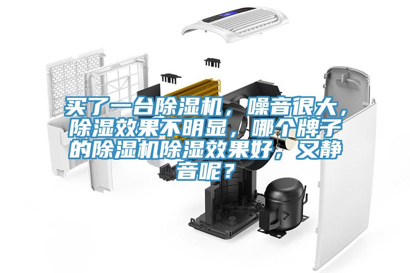 買(mǎi)了一臺除濕機，噪音很大，除濕效果不明顯，哪個(gè)牌子的除濕機除濕效果好，又靜音呢？