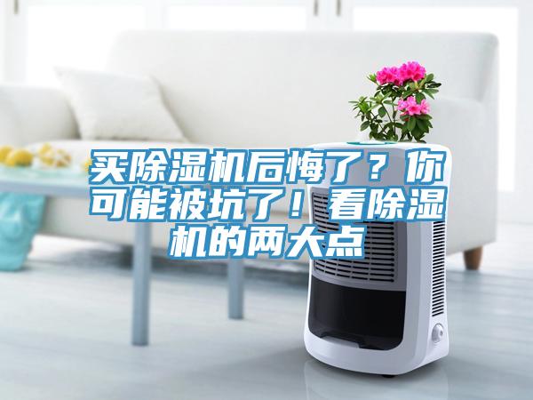 買(mǎi)除濕機后悔了？你可能被坑了！看除濕機的兩大點(diǎn)