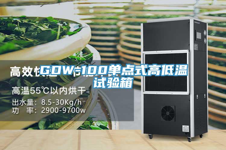 GDW-100單點(diǎn)式高低溫試驗箱