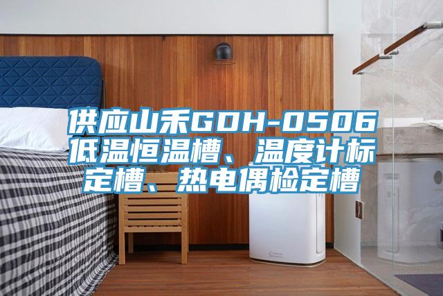 供應山禾GDH-0506低溫恒溫槽、溫度計標定槽、熱電偶檢定槽