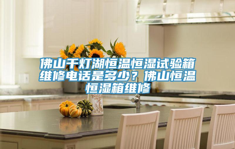 佛山千燈湖恒溫恒濕試驗箱維修電話(huà)是多少？佛山恒溫恒濕箱維修
