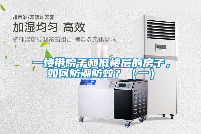 一樓帶院子和低樓層的房子，如何防潮防蚊？（一）