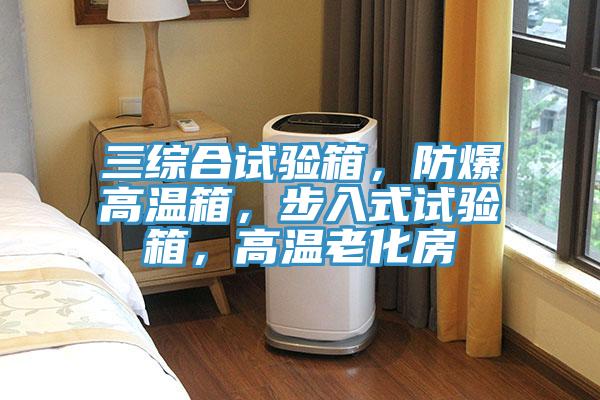 三綜合試驗箱，防爆高溫箱，步入式試驗箱，高溫老化房