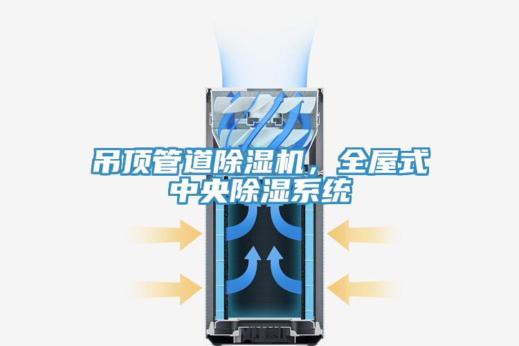 吊頂管道除濕機，全屋式中央除濕系統