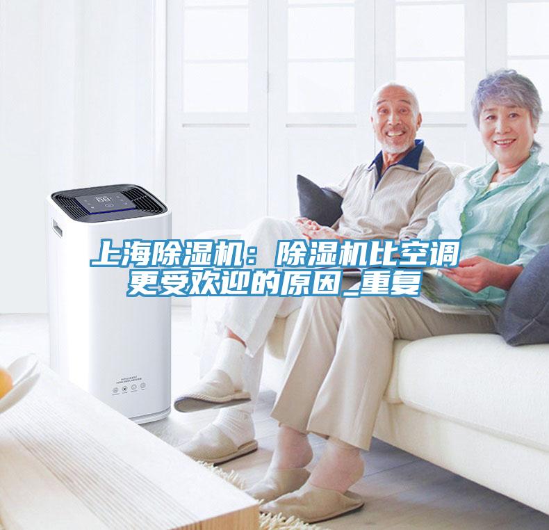 上海除濕機：除濕機比空調更受歡迎的原因_重復