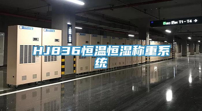 HJ836恒溫恒濕稱(chēng)重系統