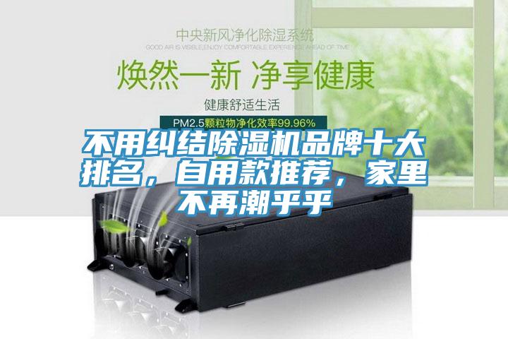 不用糾結除濕機品牌十大排名，自用款推薦，家里不再潮乎乎