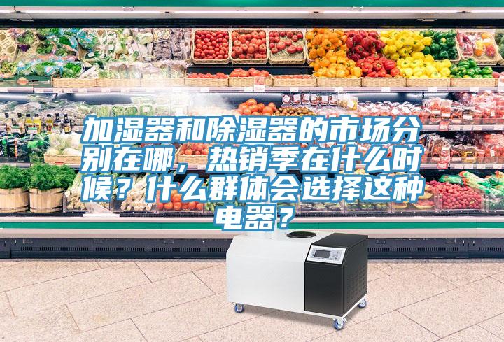 加濕器和除濕器的市場(chǎng)分別在哪，熱銷(xiāo)季在什么時(shí)候？什么群體會(huì )選擇這種電器？