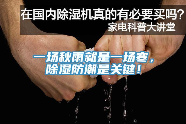 一場(chǎng)秋雨就是一場(chǎng)寒，除濕防潮是關(guān)鍵！