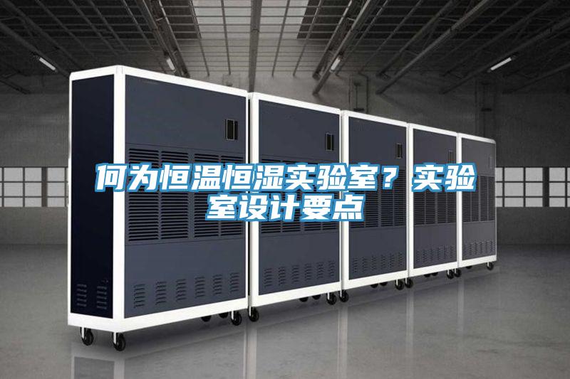 何為恒溫恒濕實(shí)驗室？實(shí)驗室設計要點(diǎn)