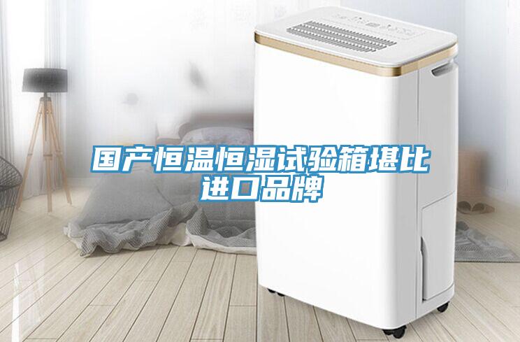 國產(chǎn)恒溫恒濕試驗箱堪比進(jìn)口品牌