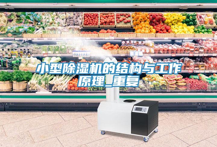 小型除濕機的結構與工作原理_重復
