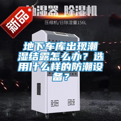 地下車(chē)庫出現潮濕結露怎么辦？選用什么樣的防潮設備？