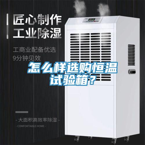怎么樣選購恒溫試驗箱？