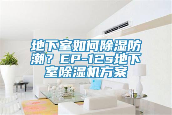 地下室如何除濕防潮？EP-12s地下室除濕機方案