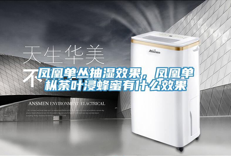 鳳凰單叢抽濕效果，鳳凰單樅荼葉浸蜂蜜有什么效果