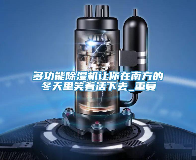 多功能除濕機讓你在南方的冬天里笑著(zhù)活下去_重復