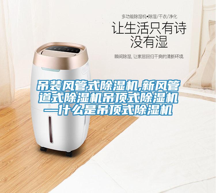 吊裝風(fēng)管式除濕機,新風(fēng)管道式除濕機吊頂式除濕機—什么是吊頂式除濕機