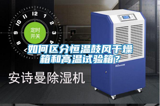 如何區分恒溫鼓風(fēng)干燥箱和高溫試驗箱？