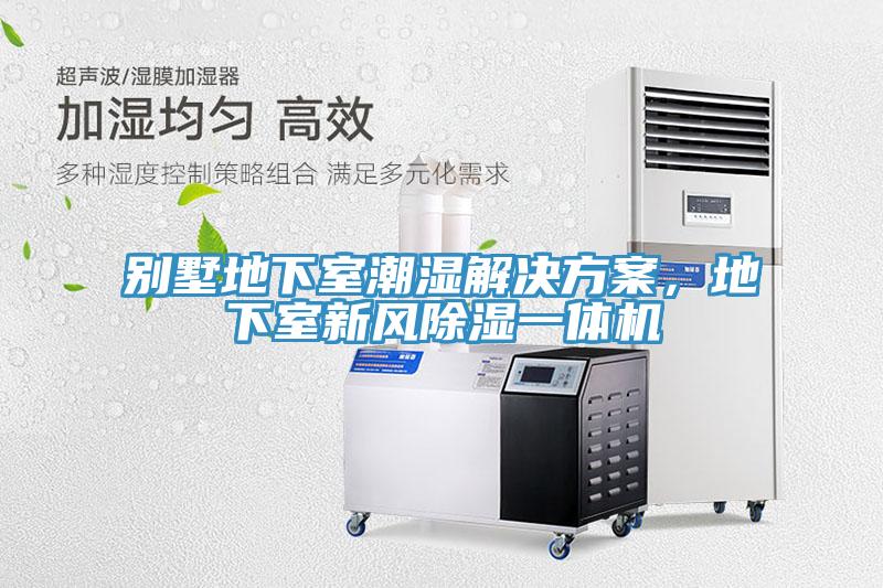 別墅地下室潮濕解決方案，地下室新風(fēng)除濕一體機