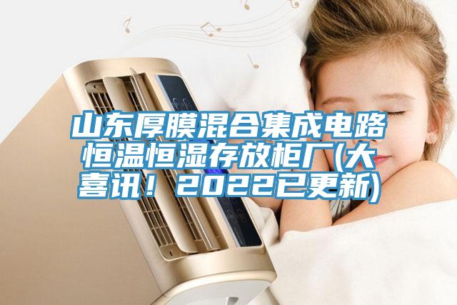 山東厚膜混合集成電路恒溫恒濕存放柜廠(chǎng)(大喜訊！2022已更新)