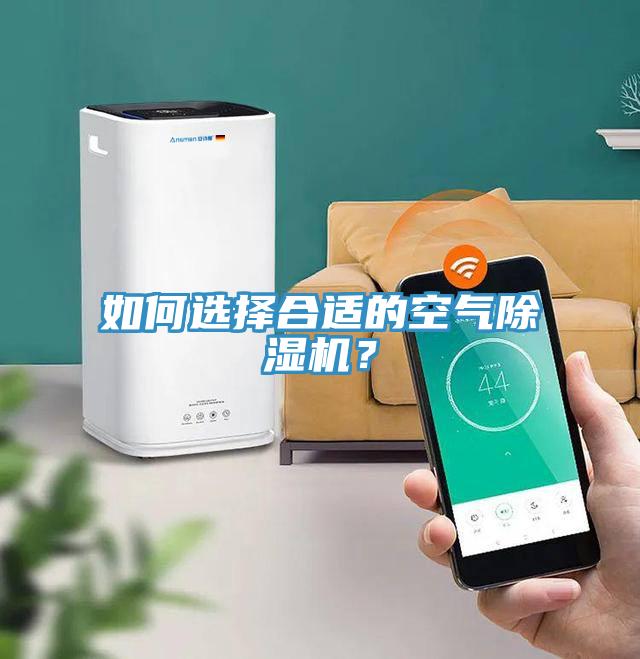 如何選擇合適的空氣除濕機？