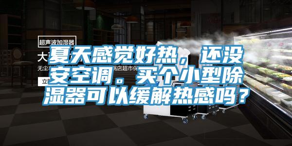 夏天感覺(jué)好熱，還沒(méi)安空調。買(mǎi)個(gè)小型除濕器可以緩解熱感嗎？